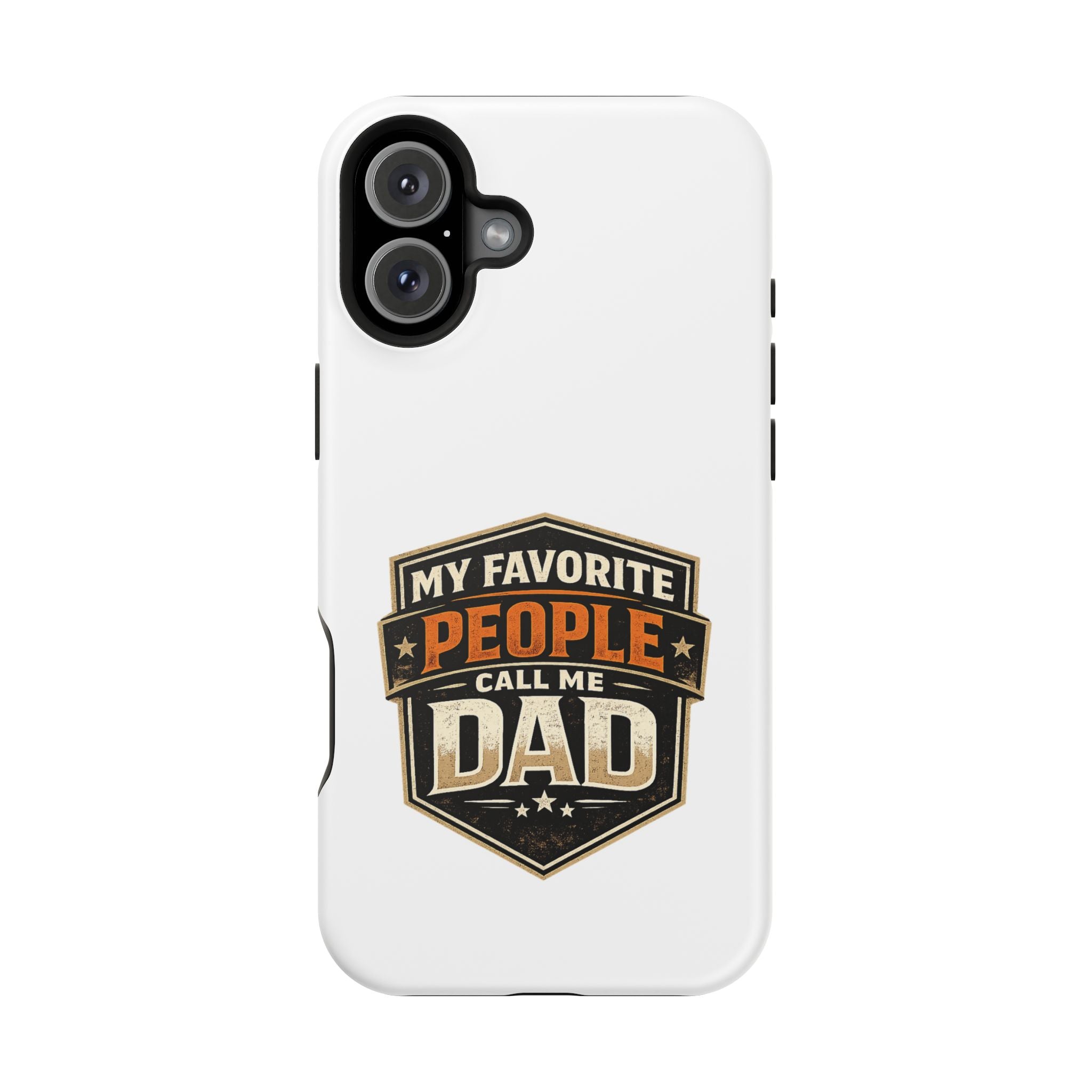Dad Badge Magnetic Impact-Resistant Phone Case