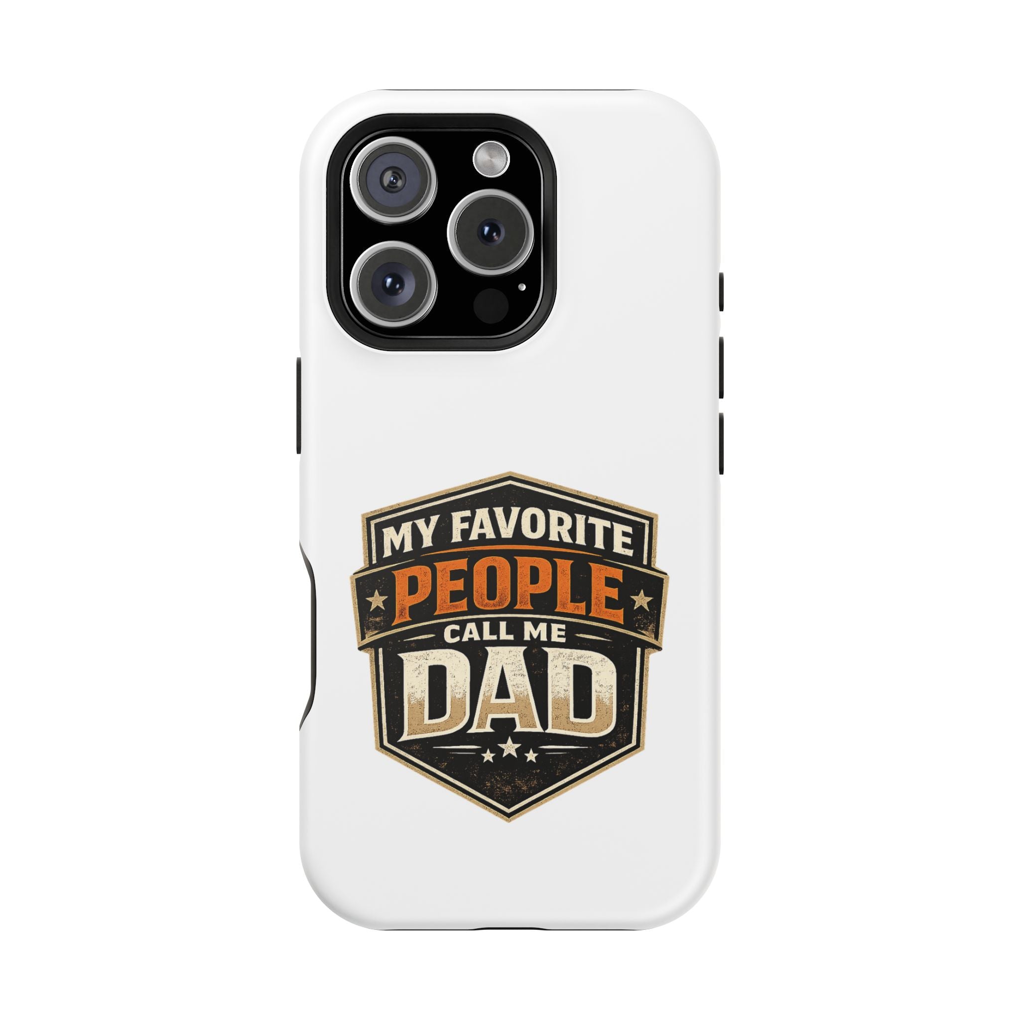 Dad Badge Magnetic Impact-Resistant Phone Case