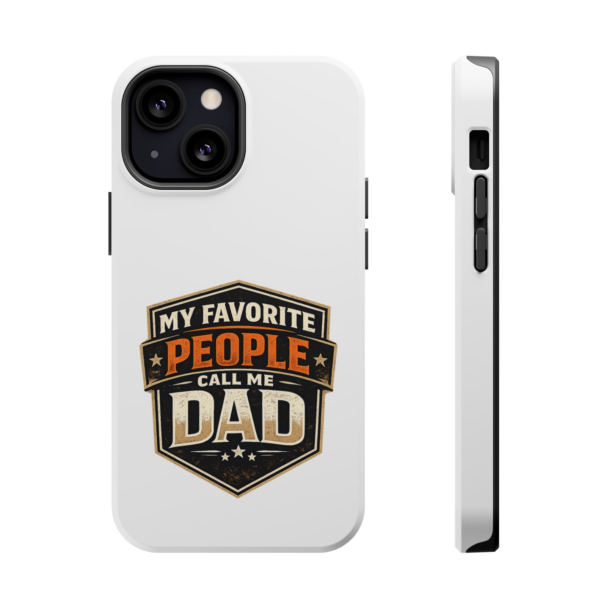 Dad Badge Magnetic Impact-Resistant Phone Case