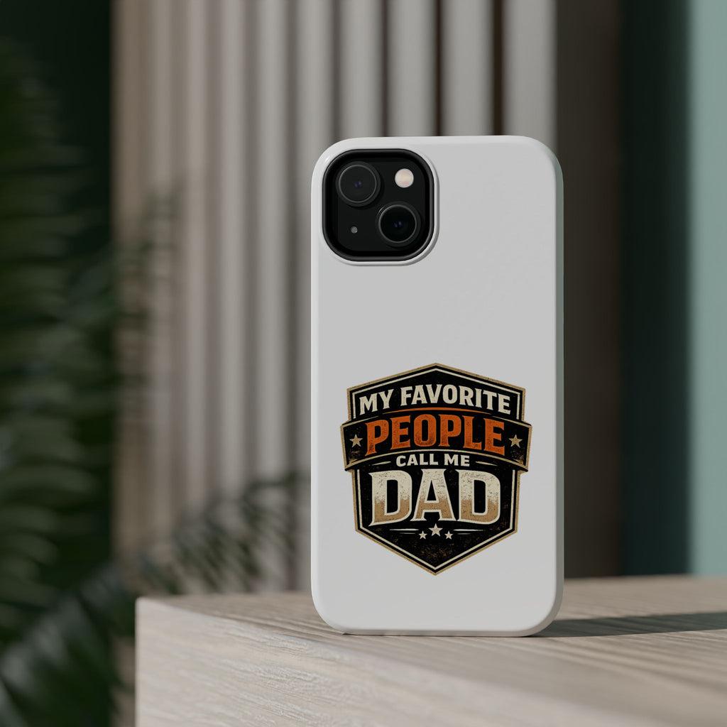 Dad Badge Magnetic Impact-Resistant Phone Case