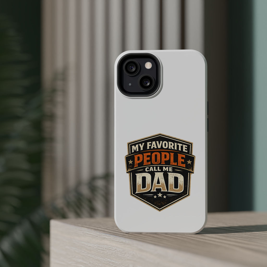 Dad Badge Magnetic Impact-Resistant Phone Case