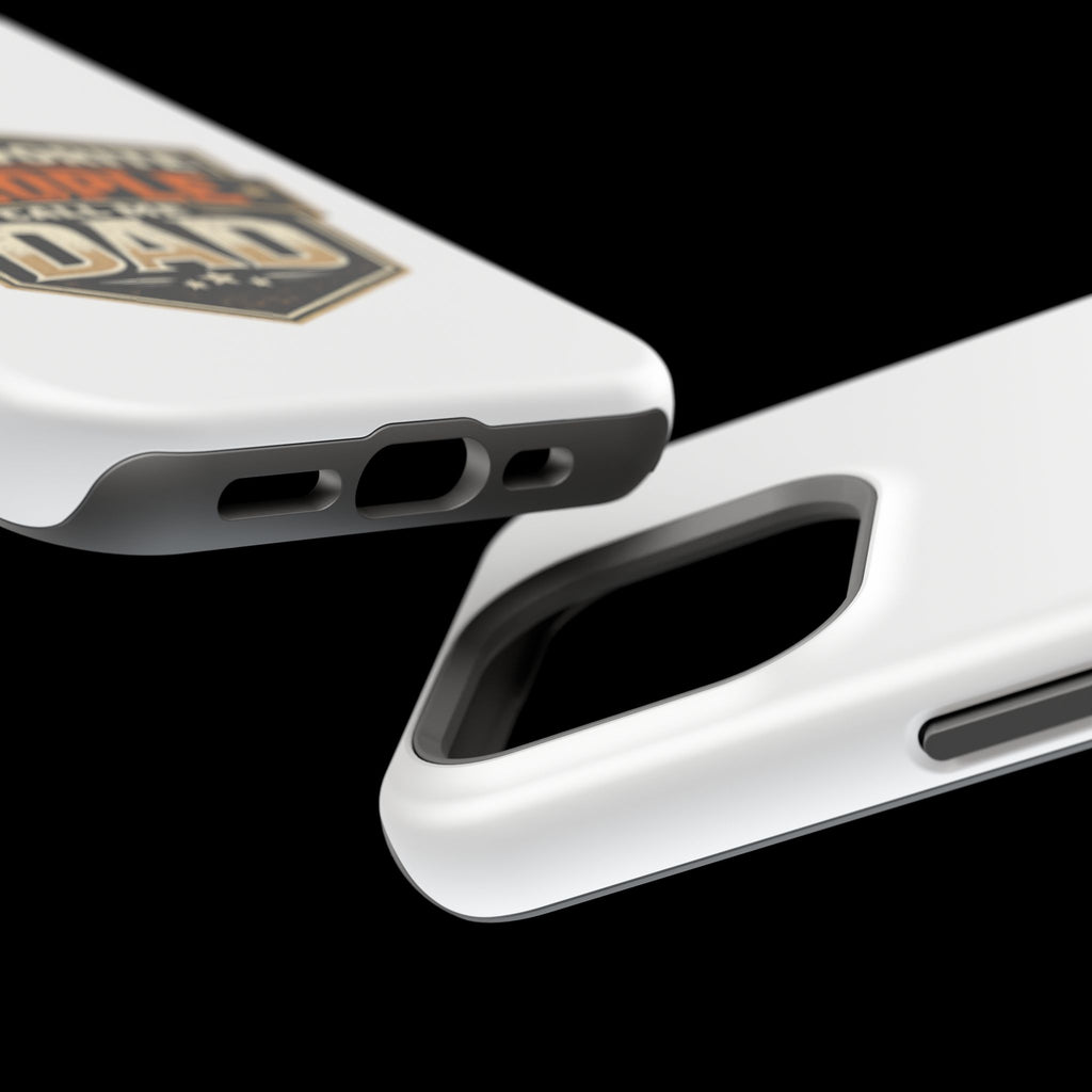 Dad Badge Magnetic Impact-Resistant Phone Case