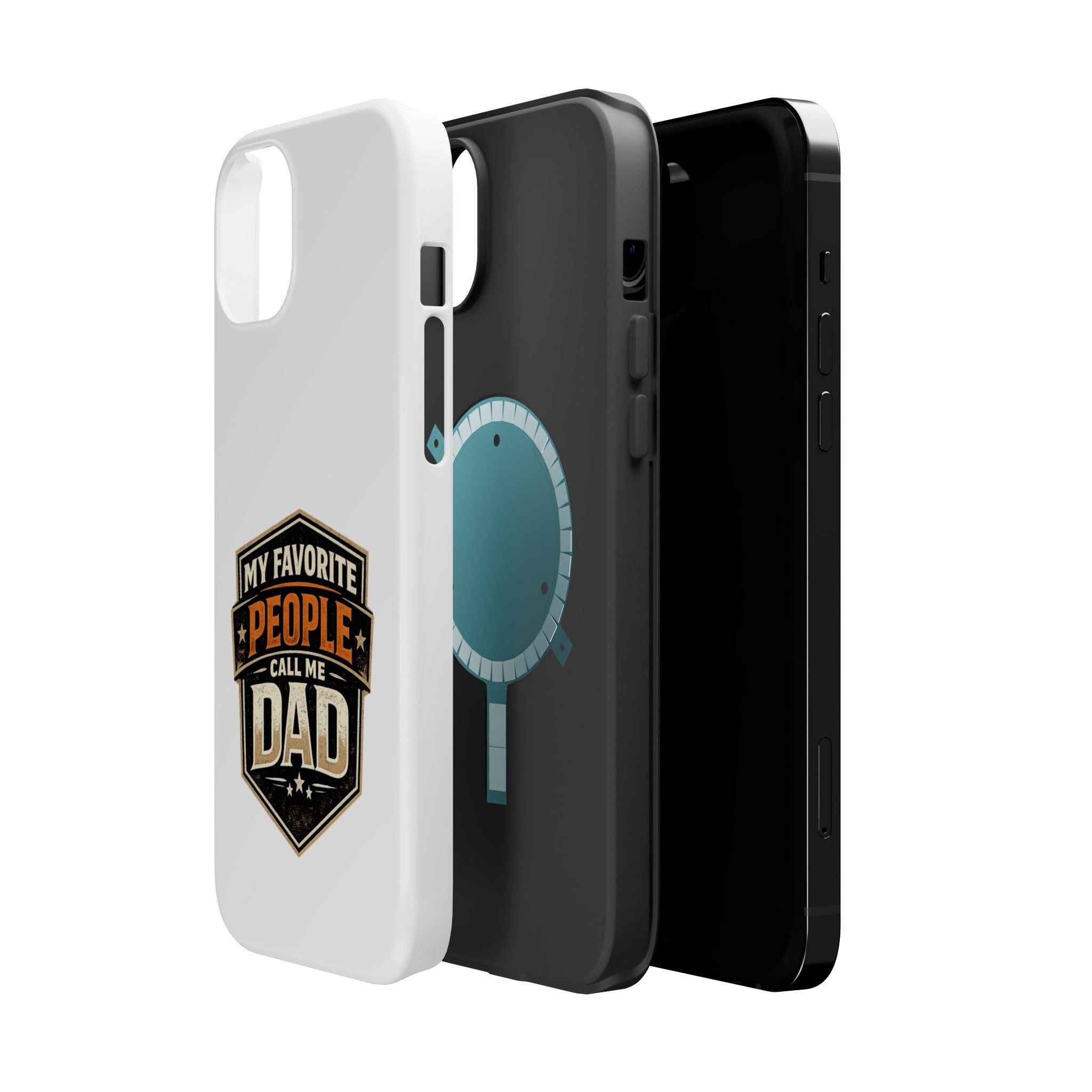 Dad Badge Magnetic Impact-Resistant Phone Case