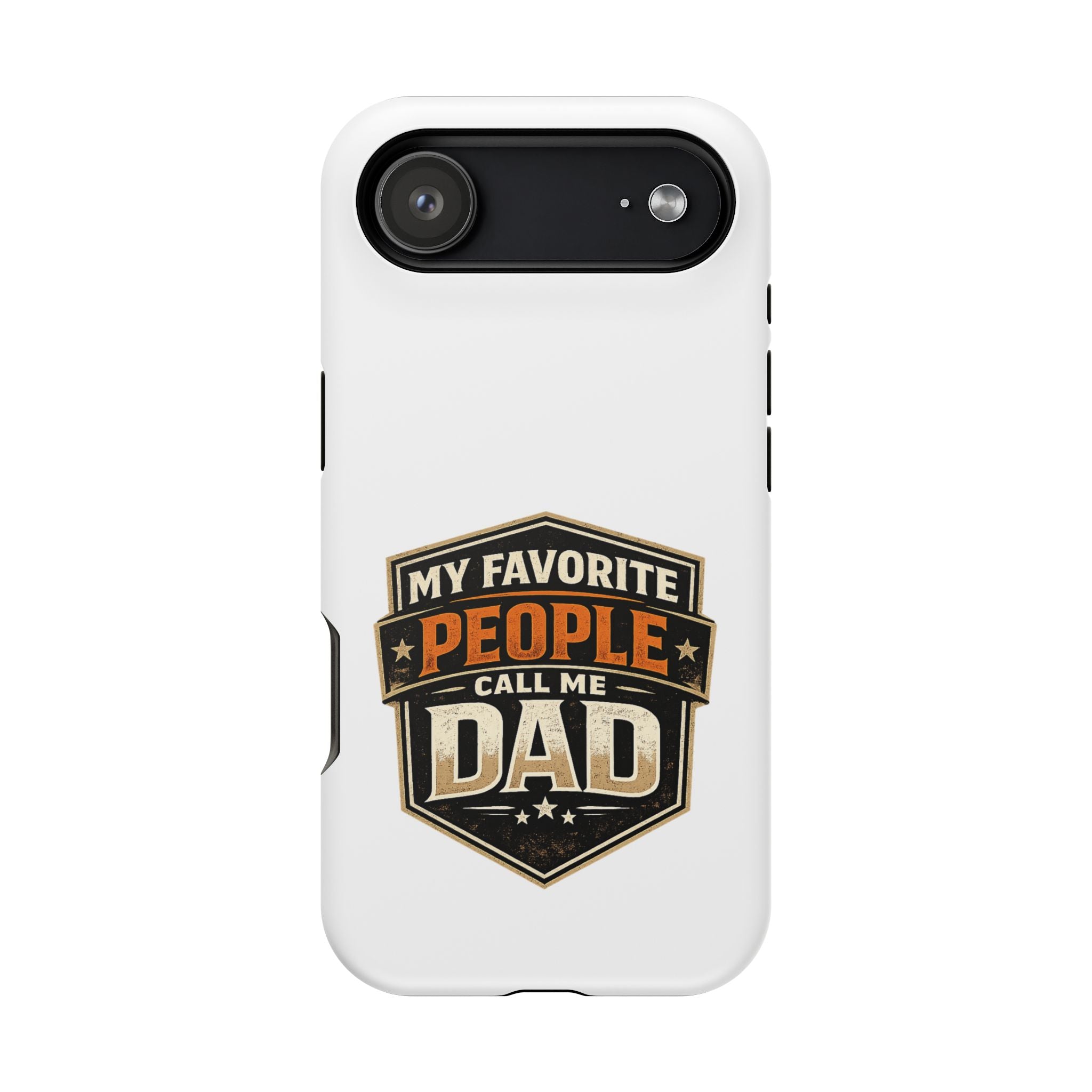 Dad Badge Magnetic Impact-Resistant Phone Case