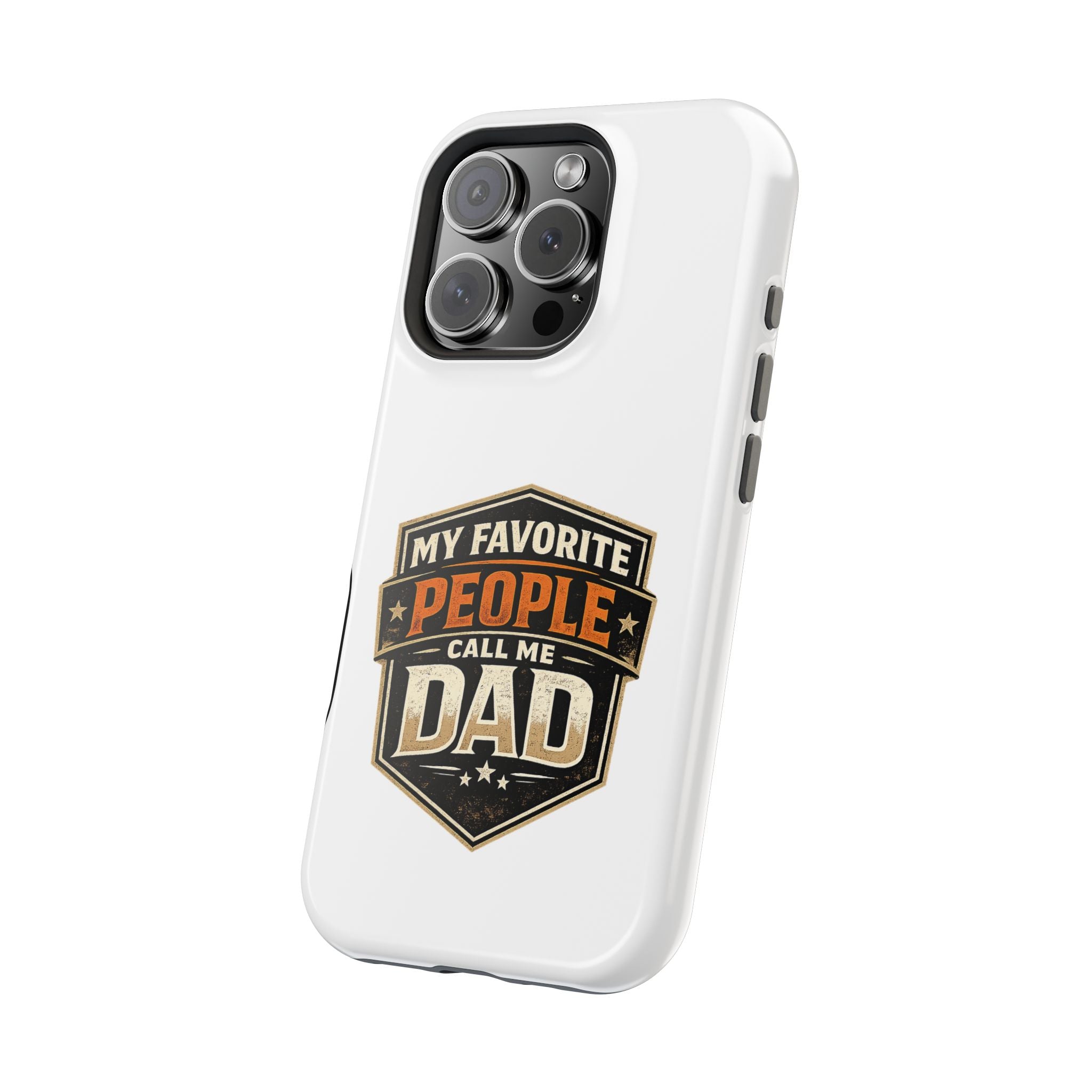 Dad Badge Magnetic Impact-Resistant Phone Case