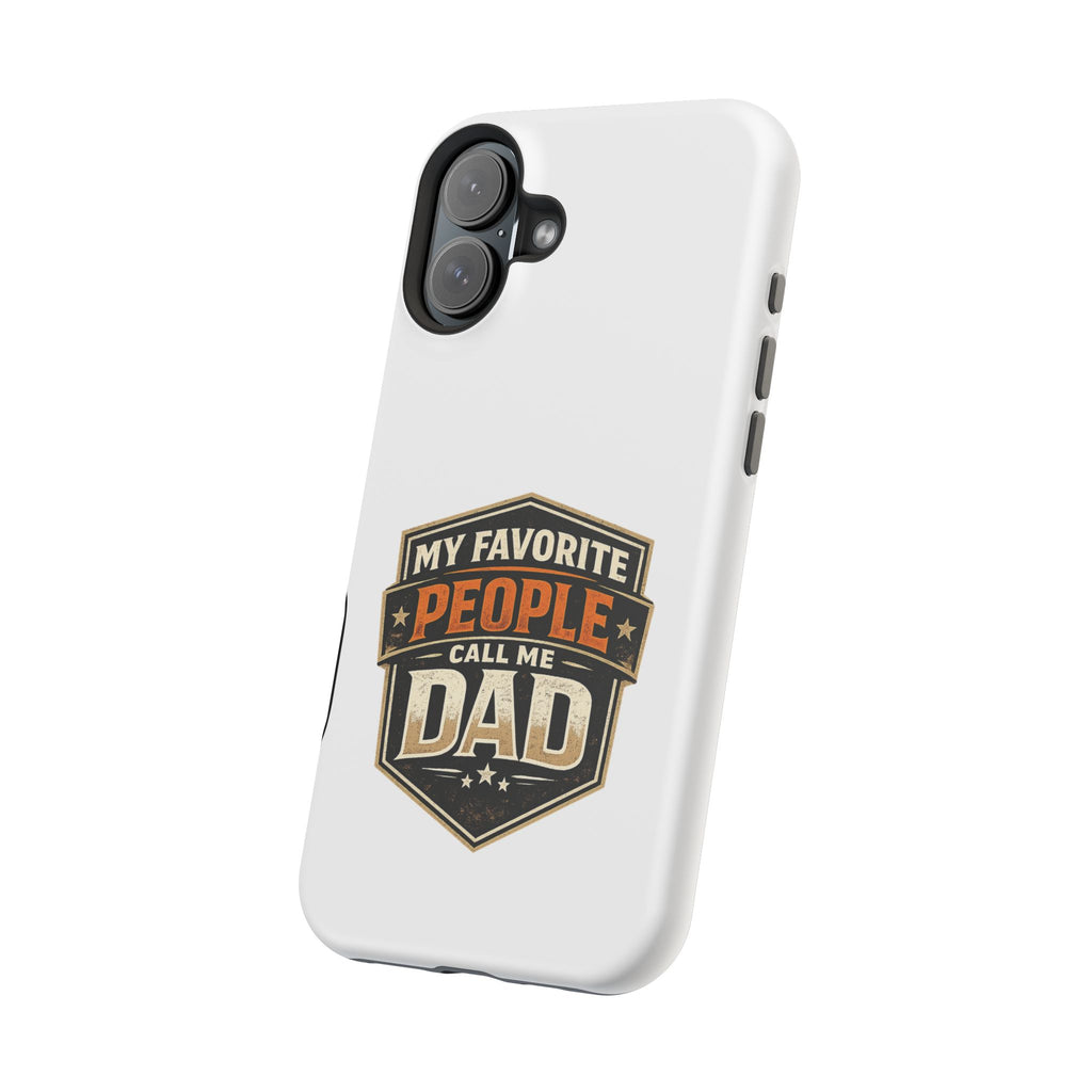 Dad Badge Magnetic Impact-Resistant Phone Case