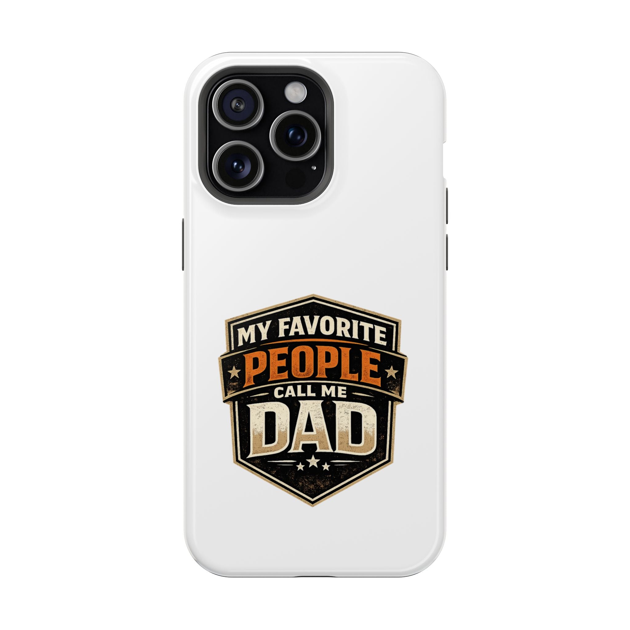 Dad Badge Magnetic Impact-Resistant Phone Case