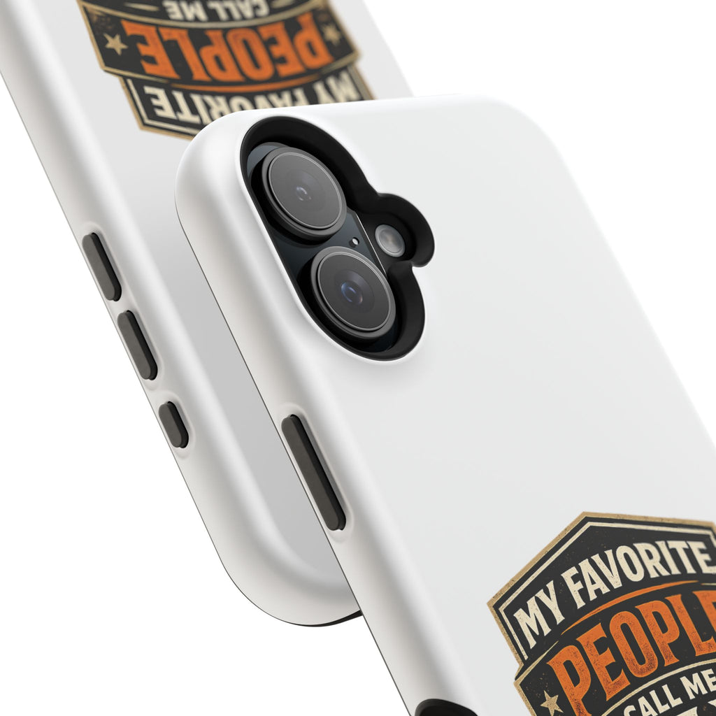 Dad Badge Magnetic Impact-Resistant Phone Case