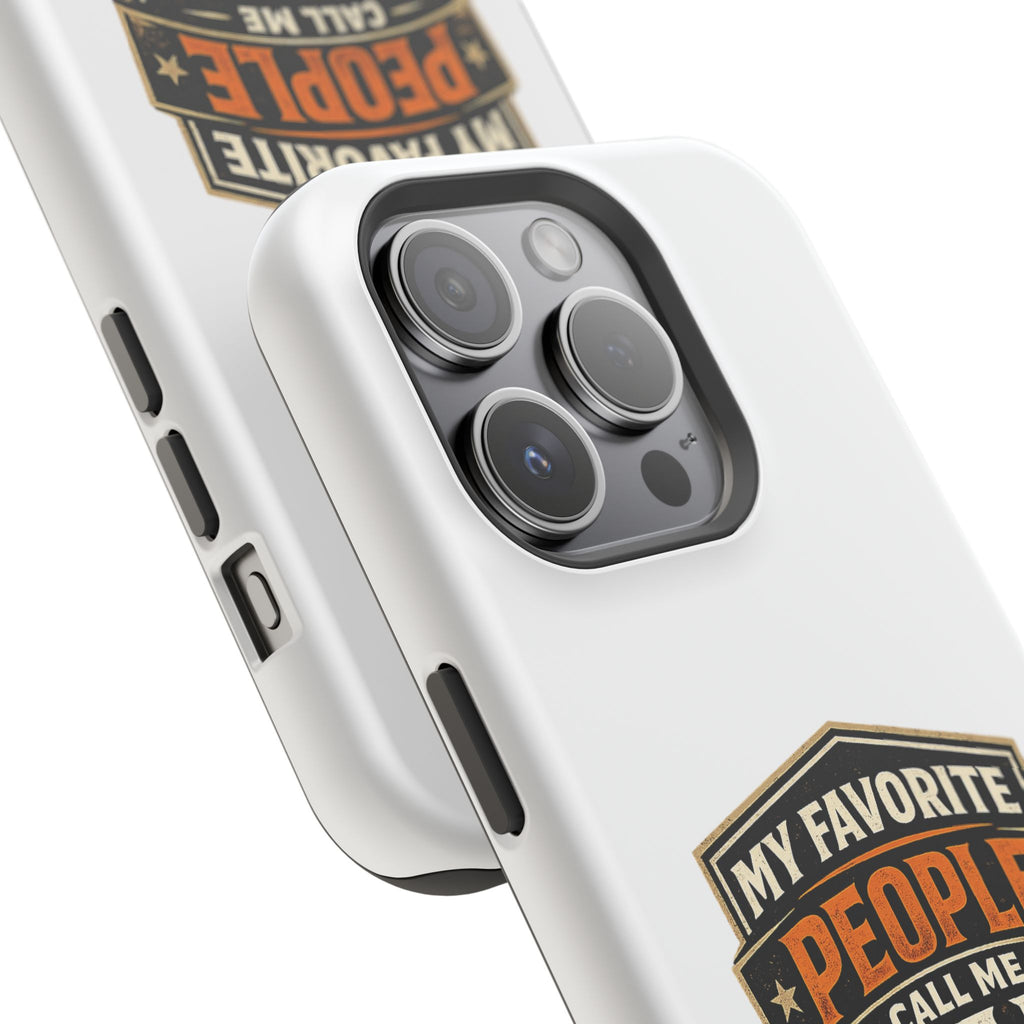 Dad Badge Magnetic Impact-Resistant Phone Case