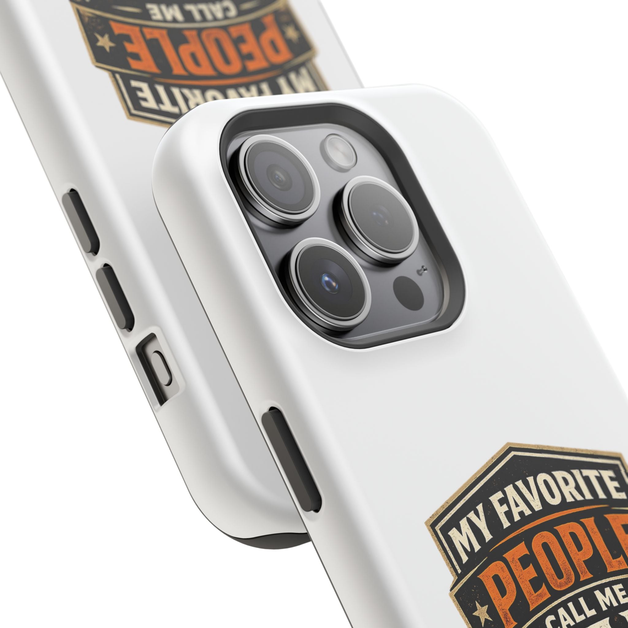 Dad Badge Magnetic Impact-Resistant Phone Case
