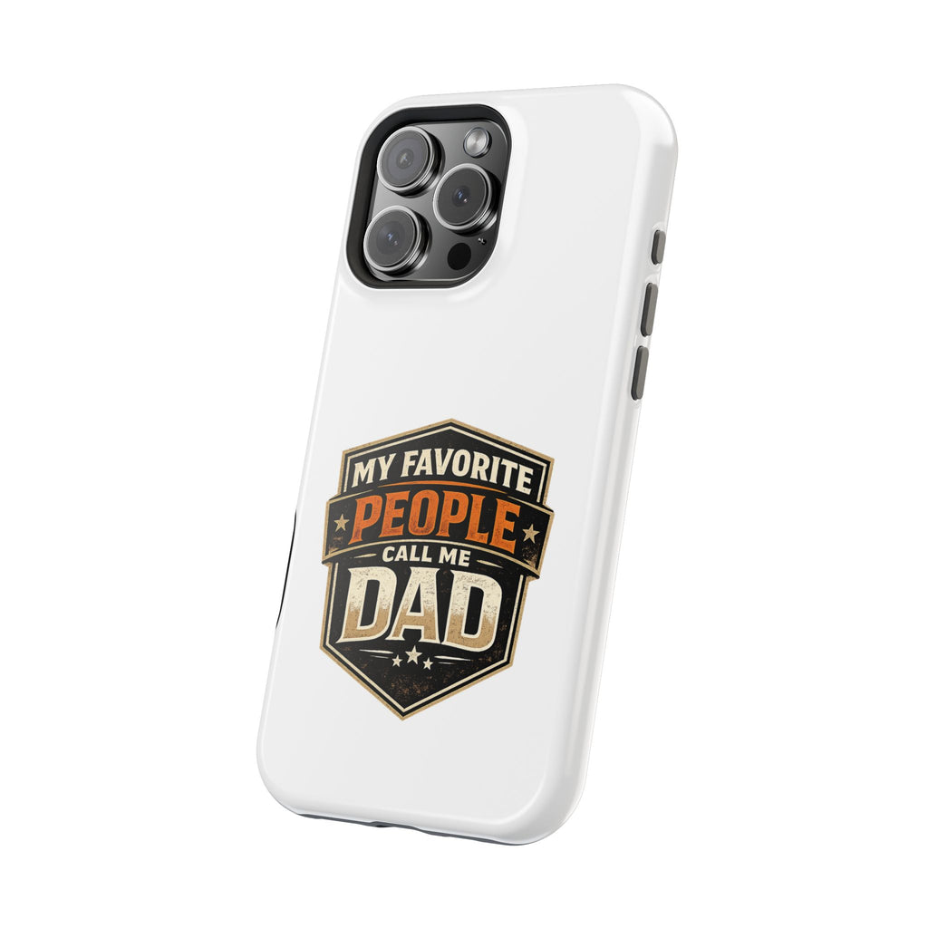Dad Badge Magnetic Impact-Resistant Phone Case