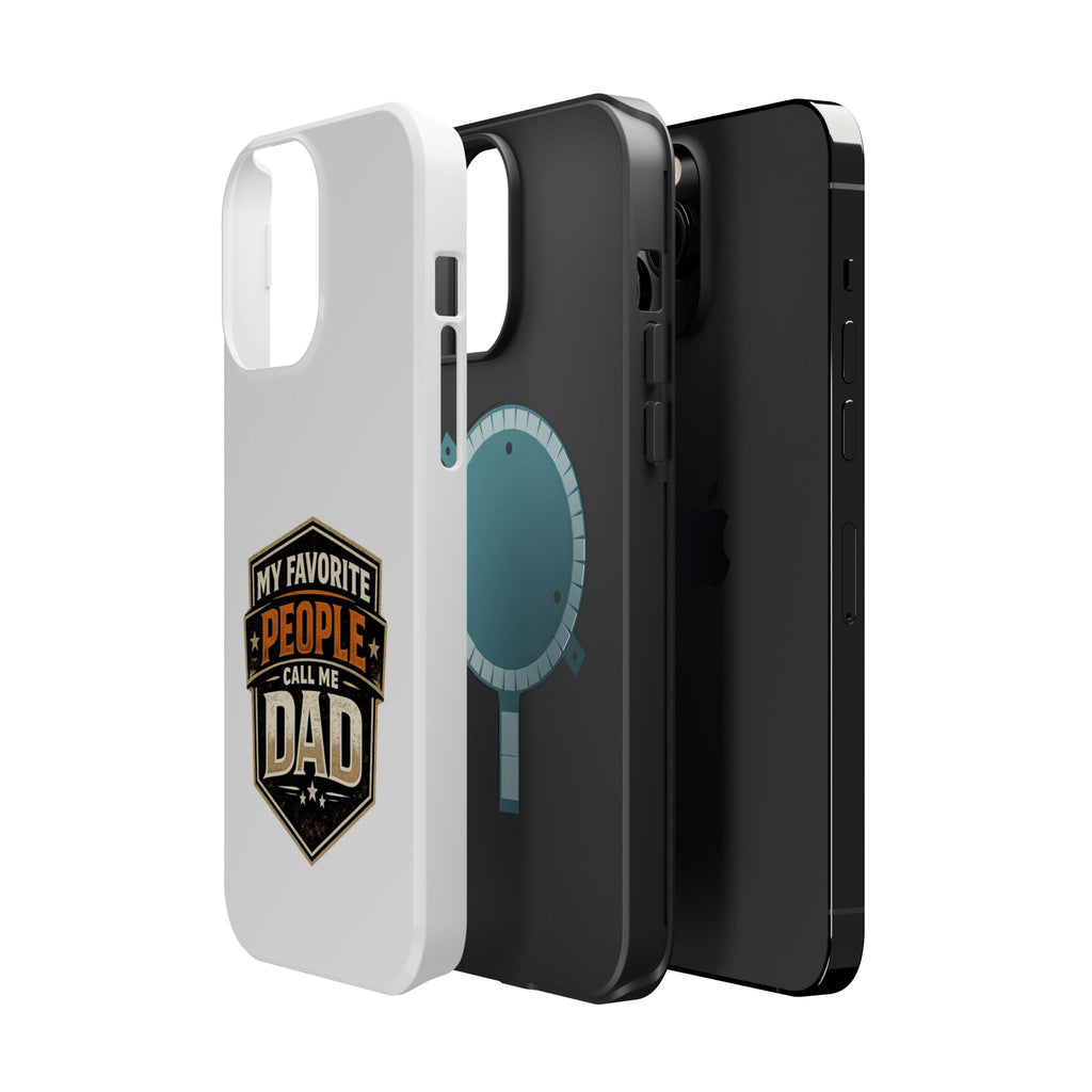 Dad Badge Magnetic Impact-Resistant Phone Case