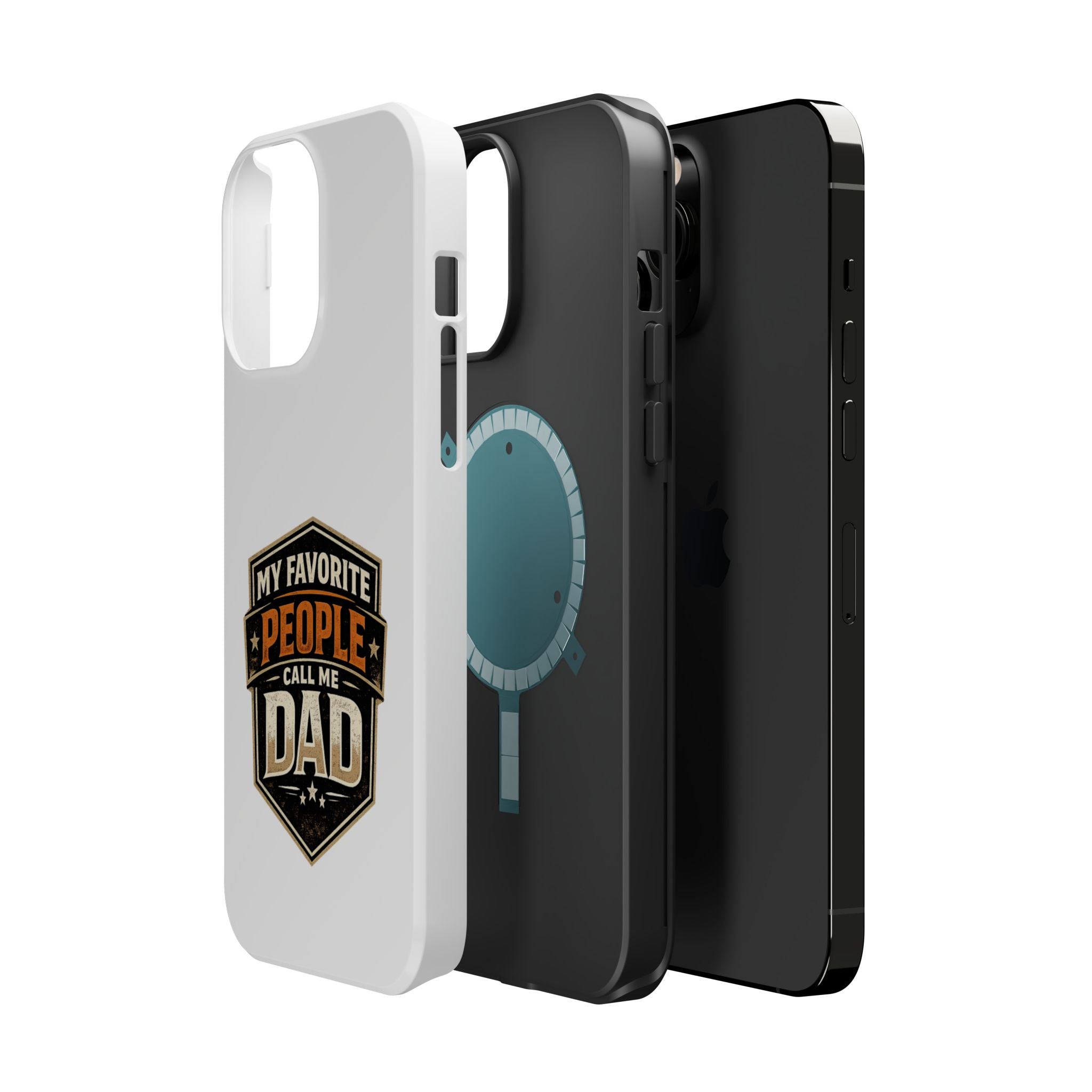 Dad Badge Magnetic Impact-Resistant Phone Case