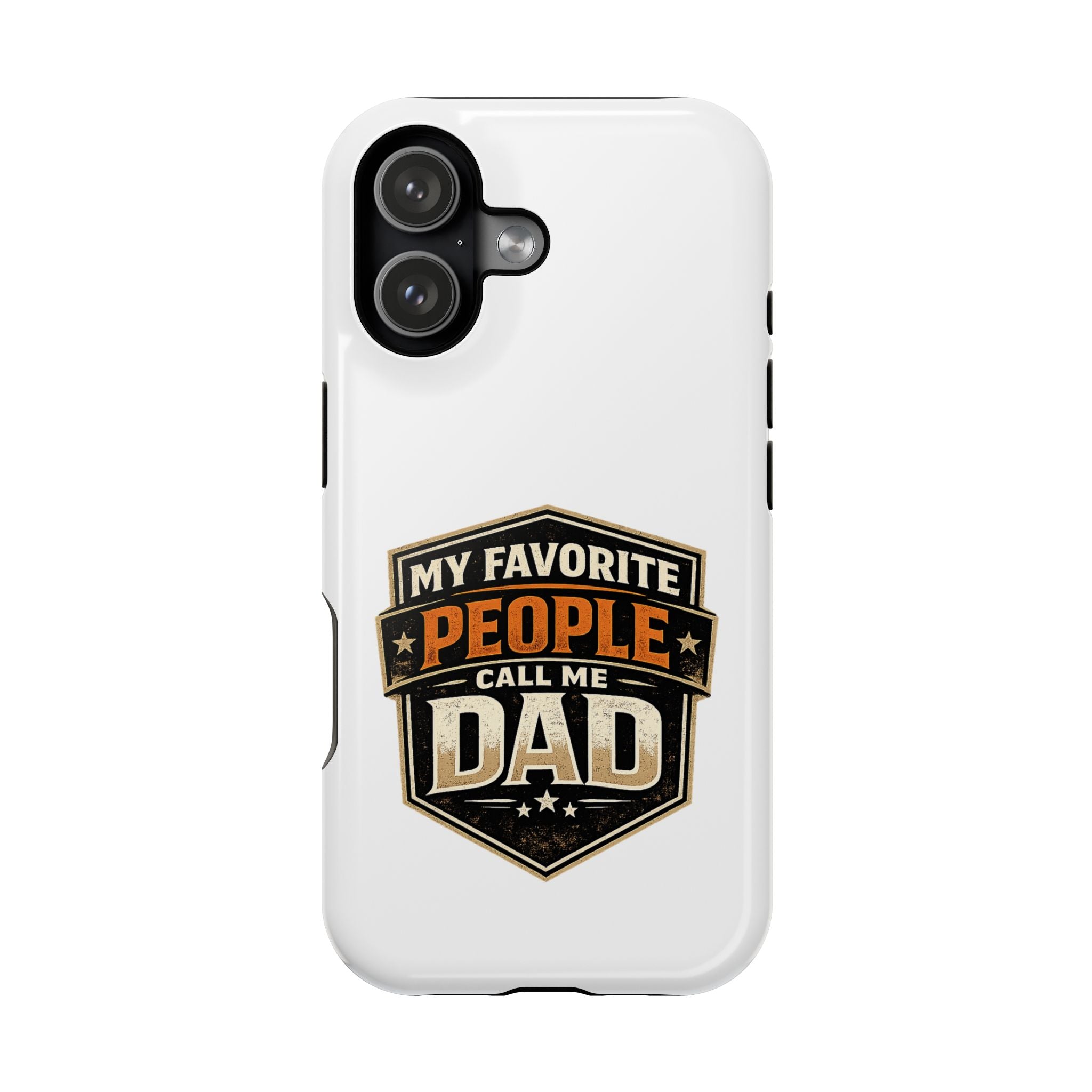 Dad Badge Magnetic Impact-Resistant Phone Case
