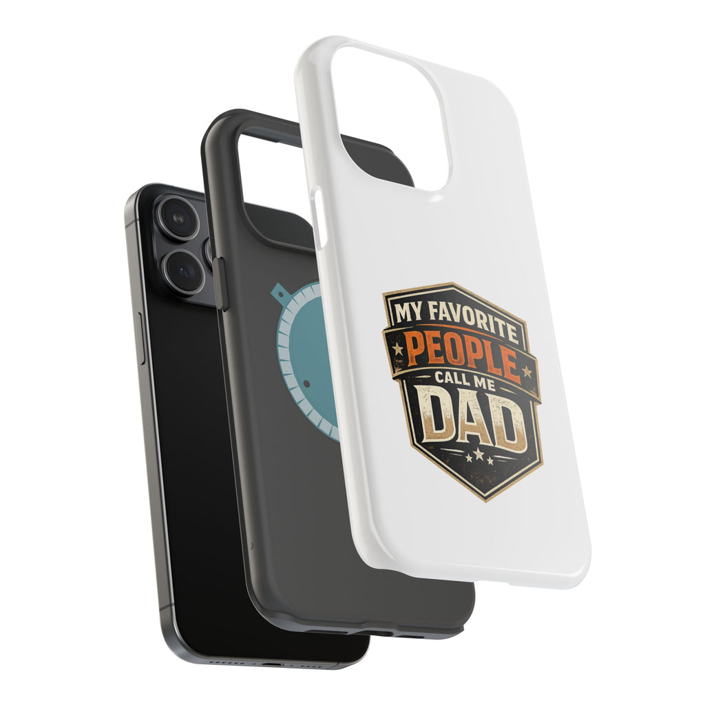 Dad Badge Magnetic Impact-Resistant Phone Case