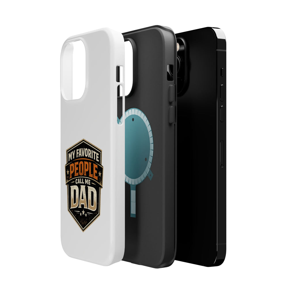 Dad Badge Magnetic Impact-Resistant Phone Case