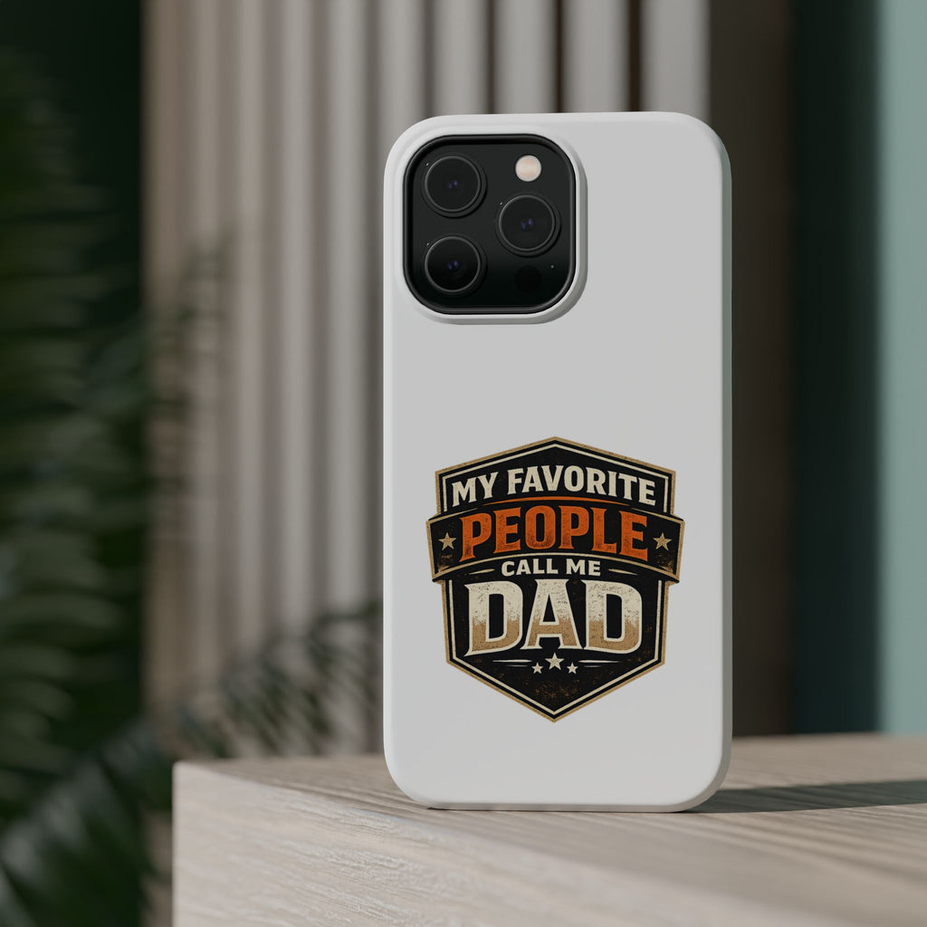 Dad Badge Magnetic Impact-Resistant Phone Case
