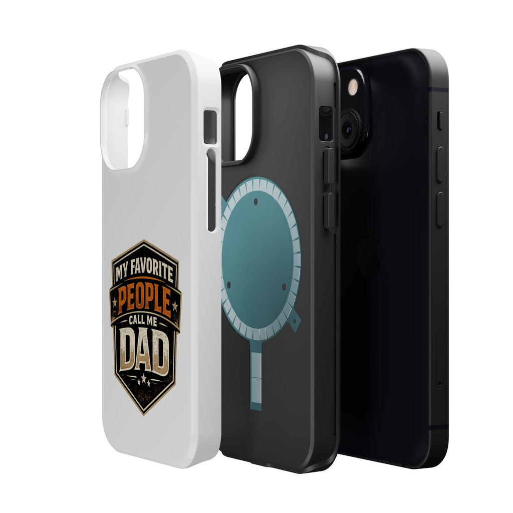 Dad Badge Magnetic Impact-Resistant Phone Case