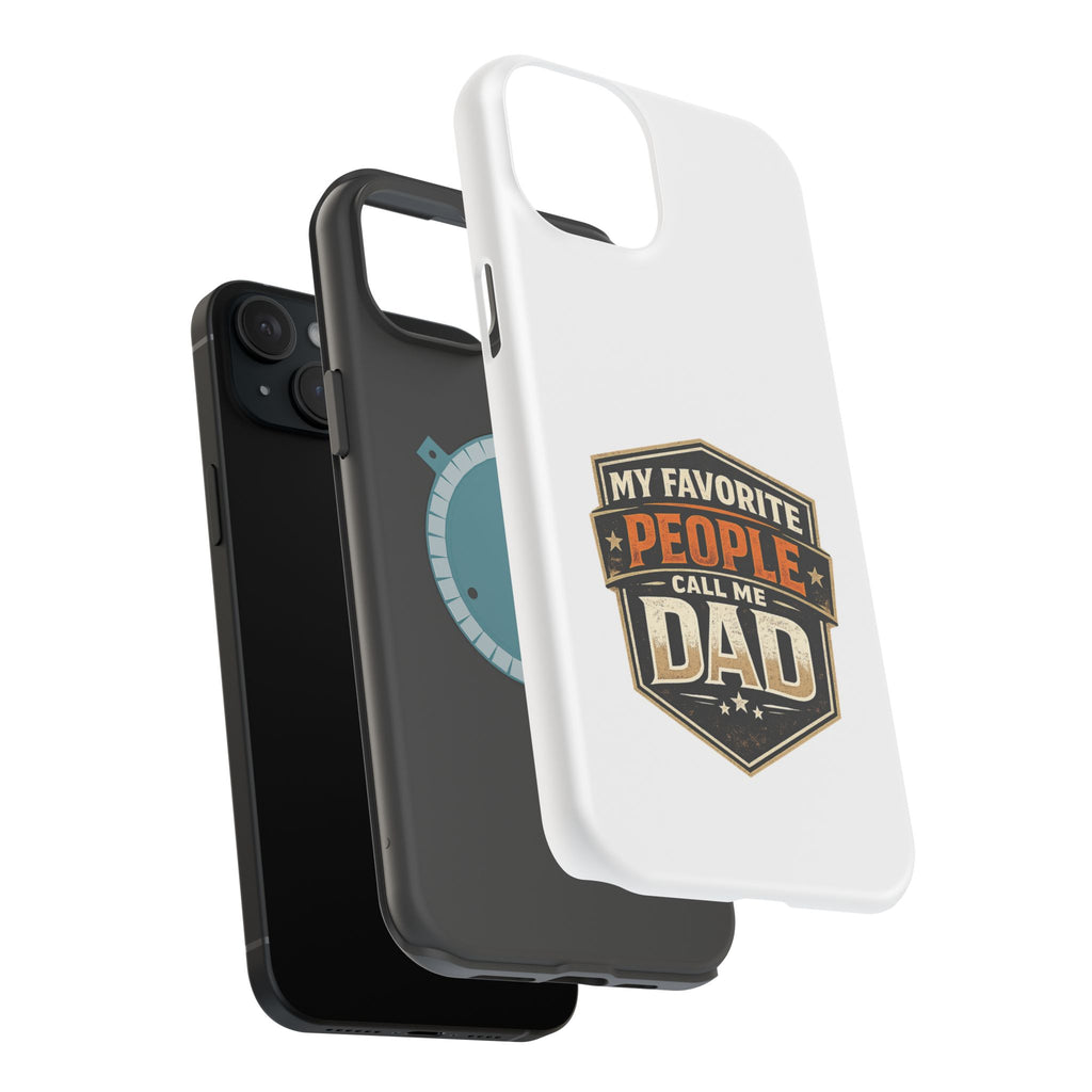Dad Badge Magnetic Impact-Resistant Phone Case