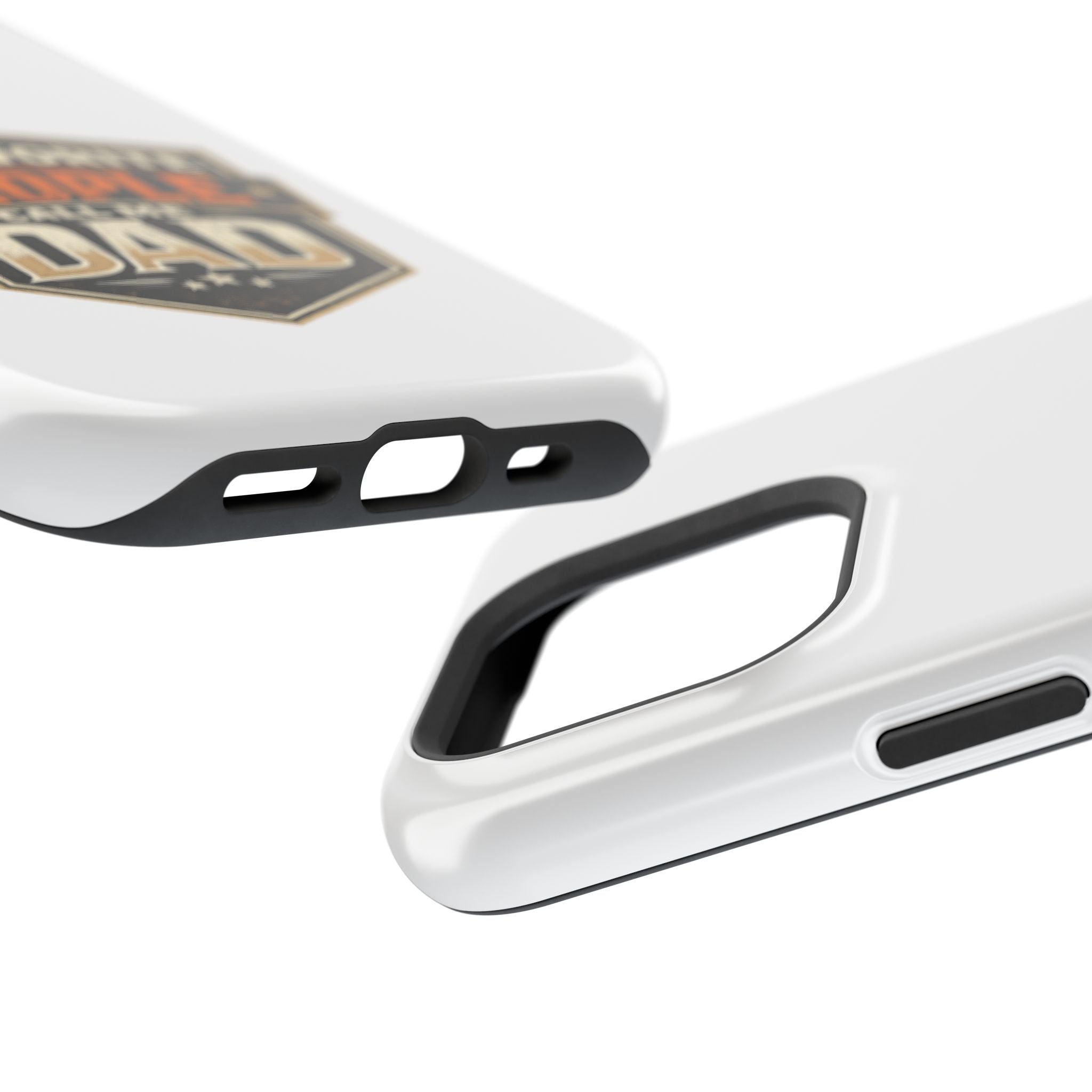Dad Badge Magnetic Impact-Resistant Phone Case