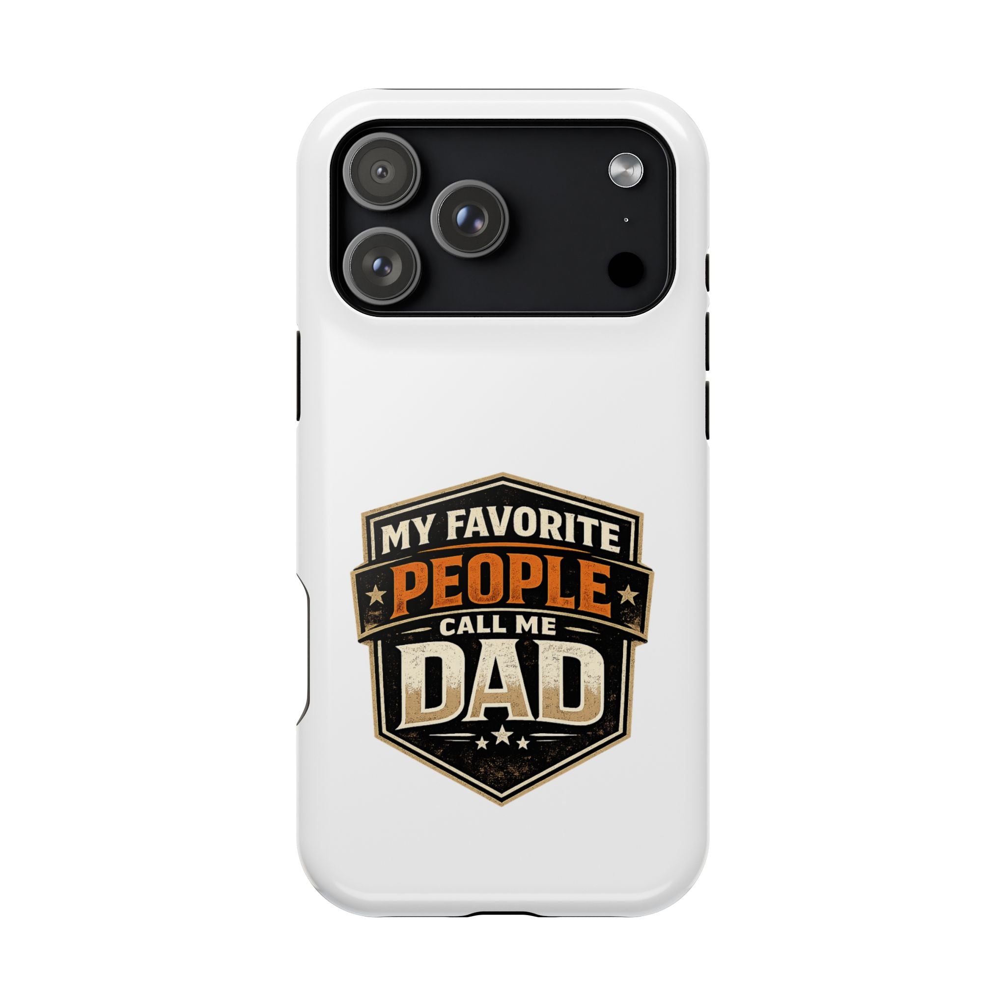 Dad Badge Magnetic Impact-Resistant Phone Case