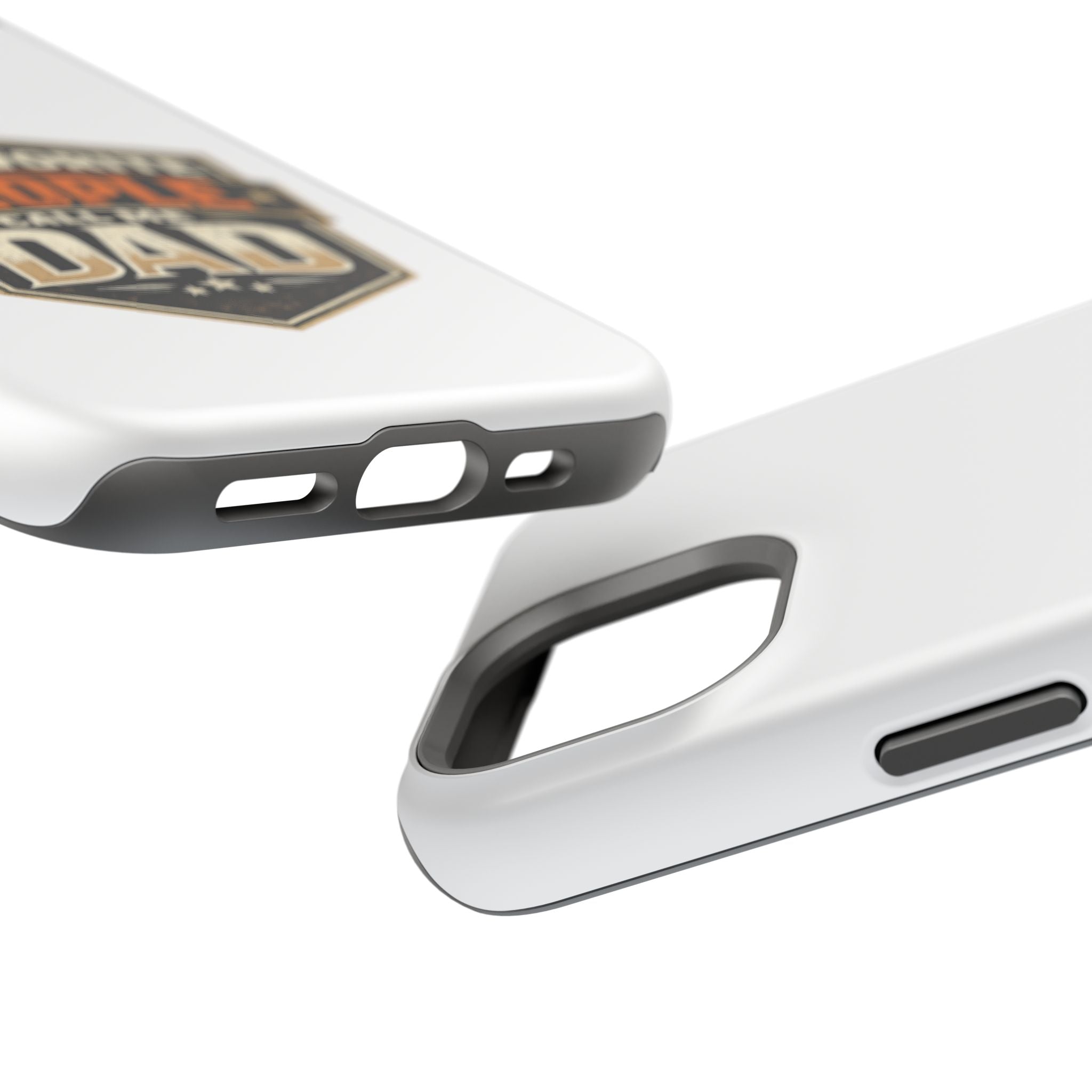 Dad Badge Magnetic Impact-Resistant Phone Case