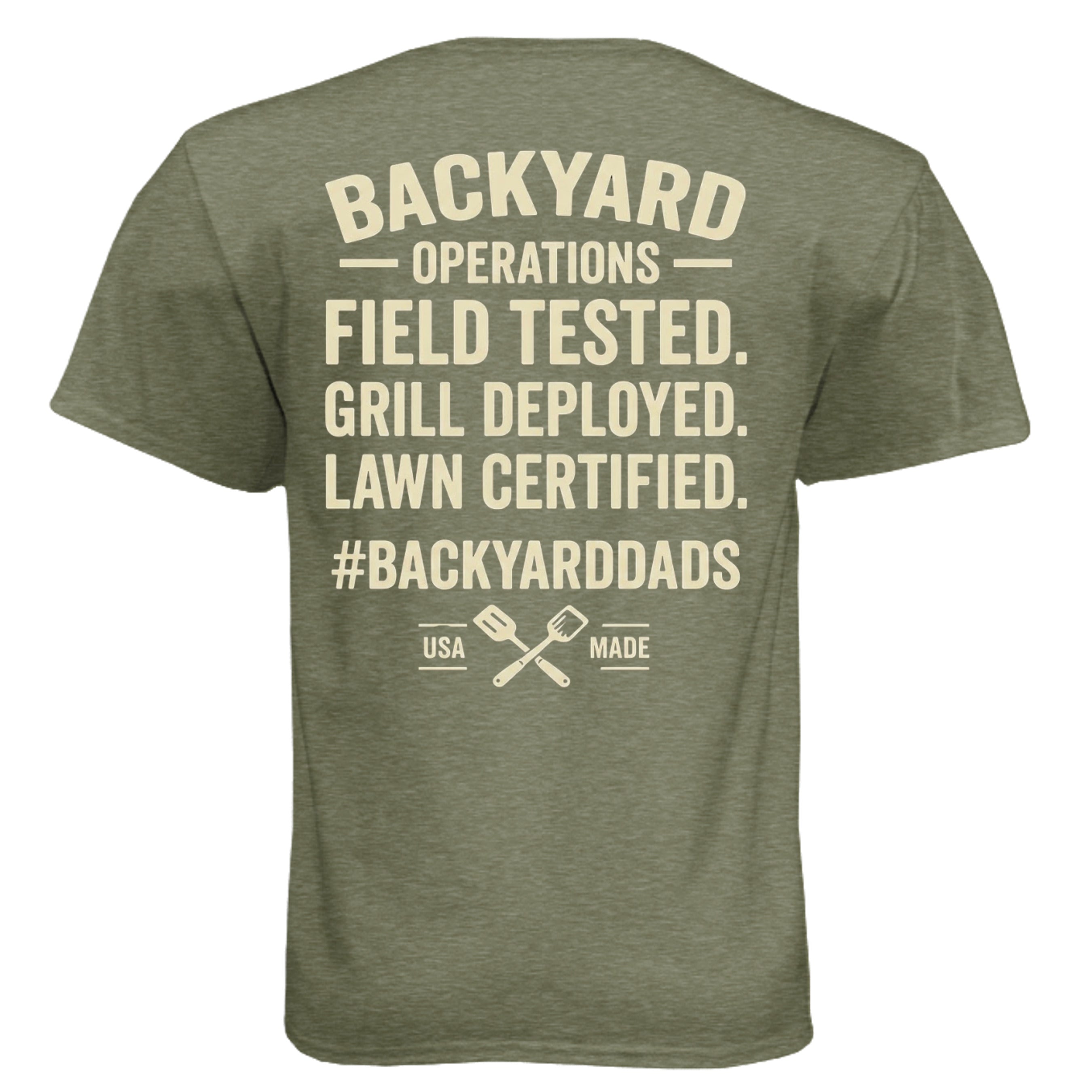 MILITARY GREEN - 6010 - BACK
