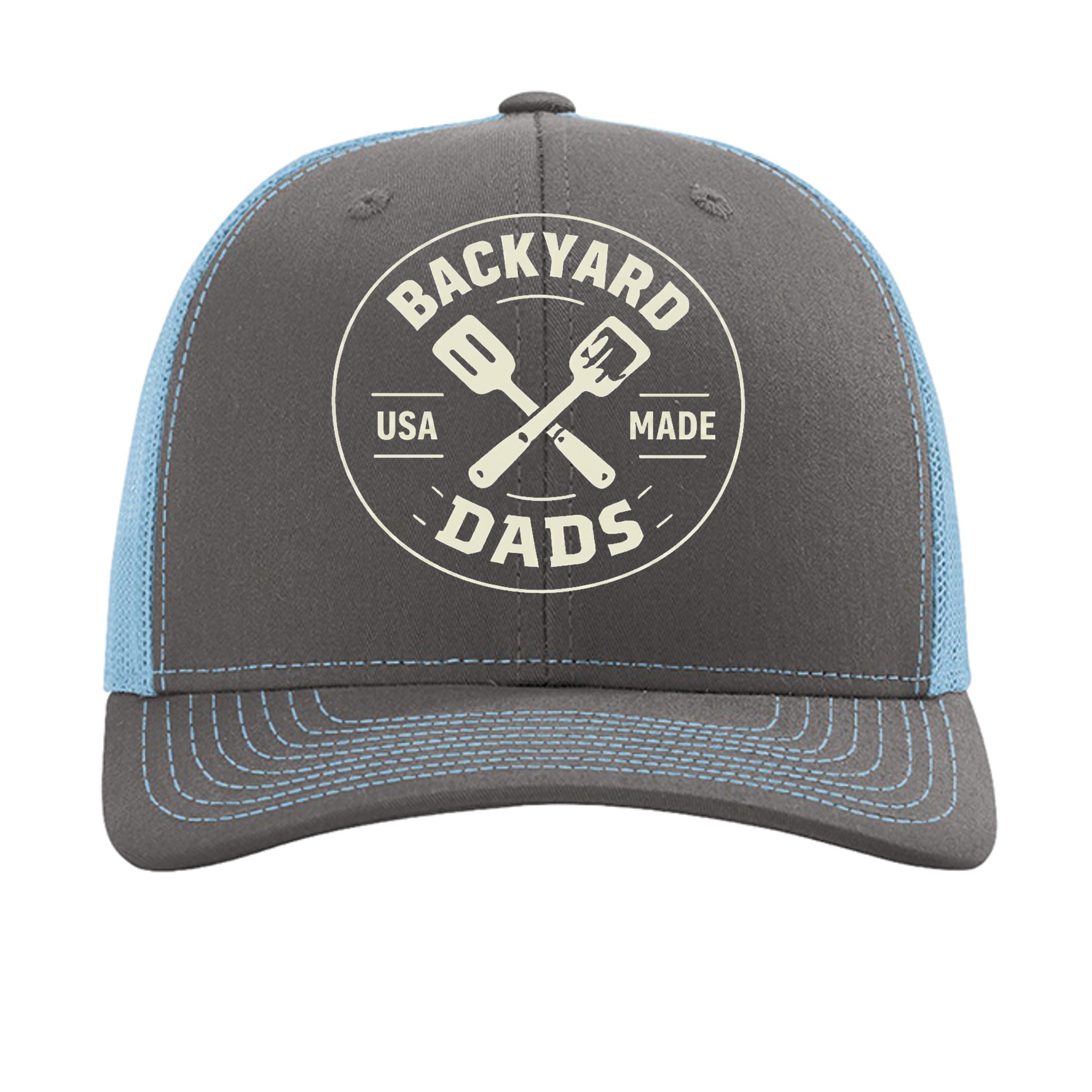 Charcoal/ Columbia Blue - 112 - FRONT