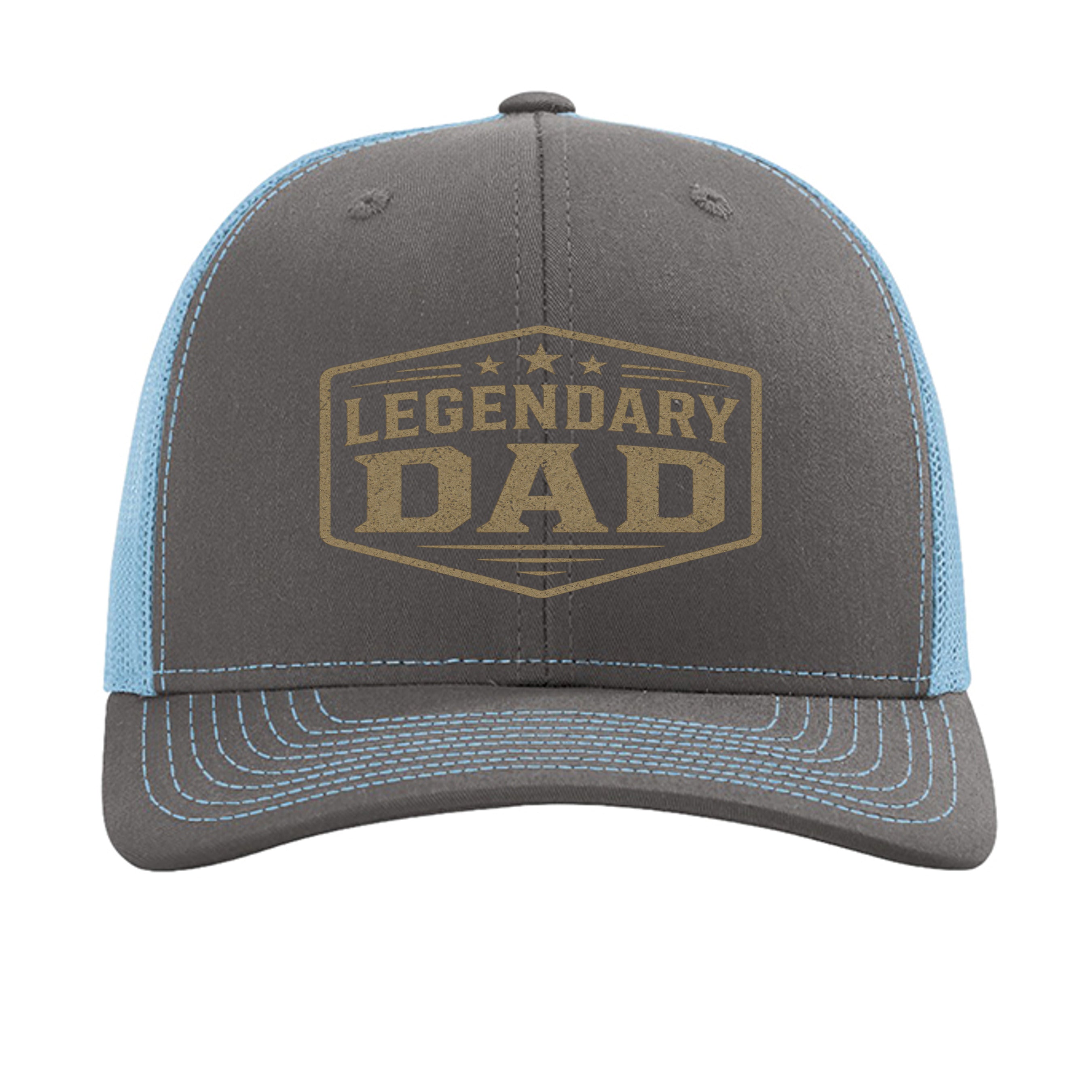 Charcoal/ Columbia Blue - 112 - FRONT