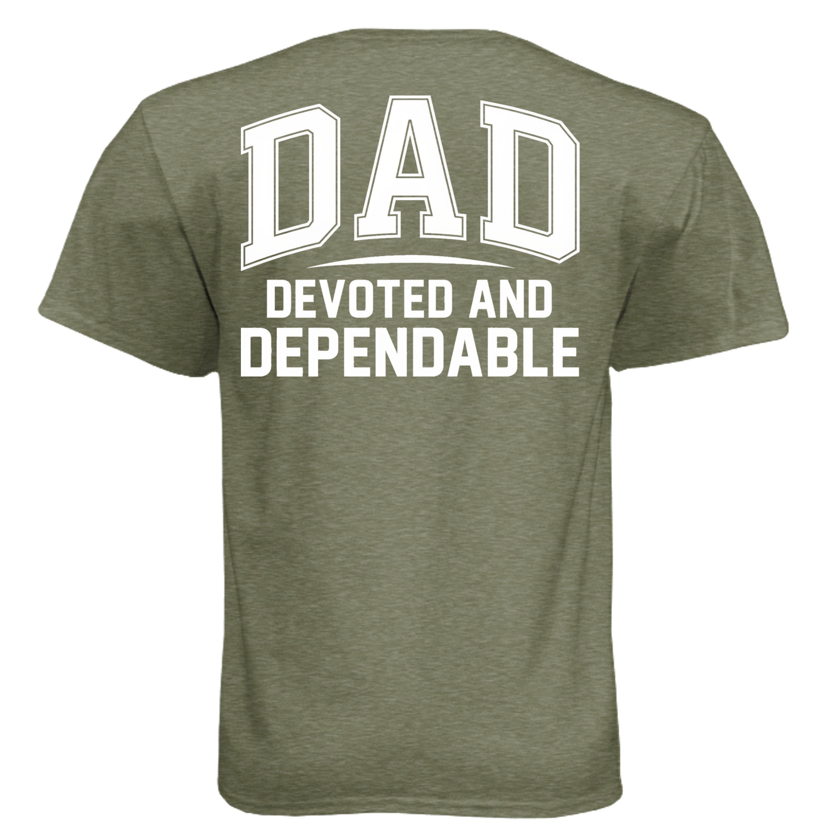 MILITARY GREEN - 6010 - BACK